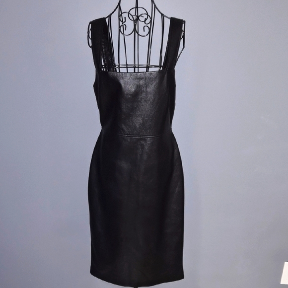 Babaton Black Midi Dress - Picture 1 of 7